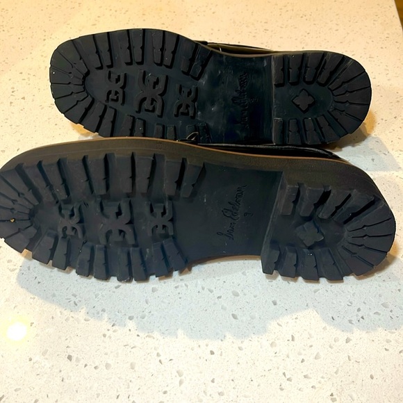 SAM ELDMAN Black flats/loafers, size 9, gently used - Picture 4 of 5